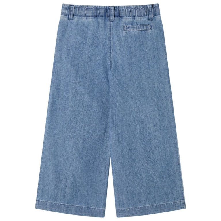 Pantaloni pentru copii, albastru denim, 104