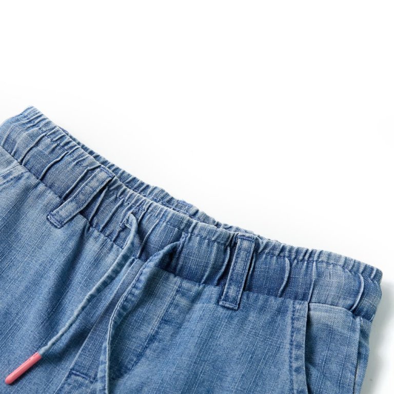 Pantaloni pentru copii, albastru denim, 104