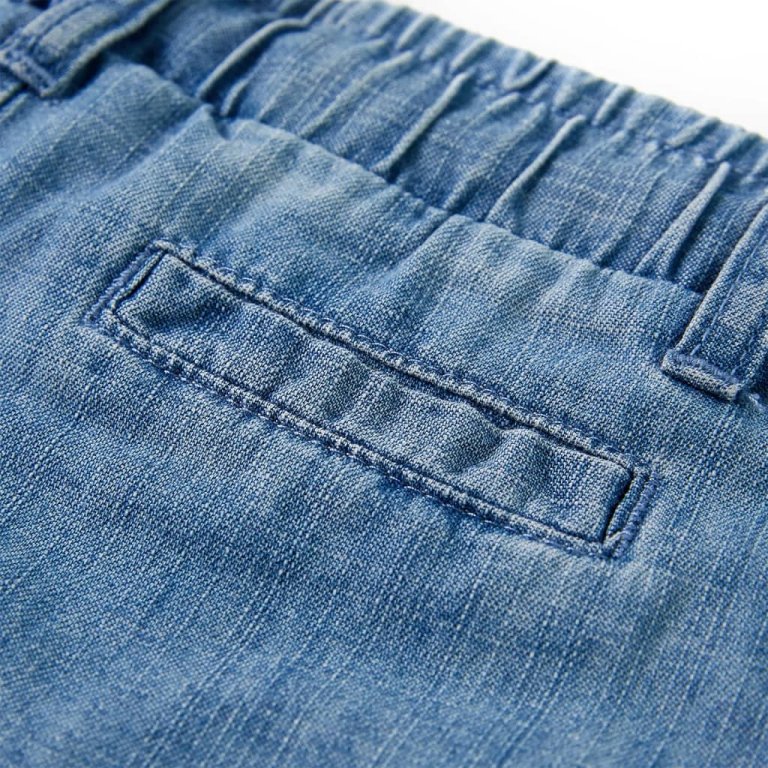 Pantaloni pentru copii, albastru denim, 104