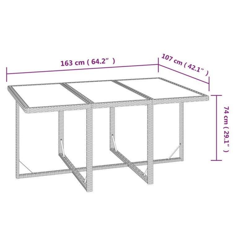 Set mobilier de grădină cu perne, 7 piese, gri, poliratan