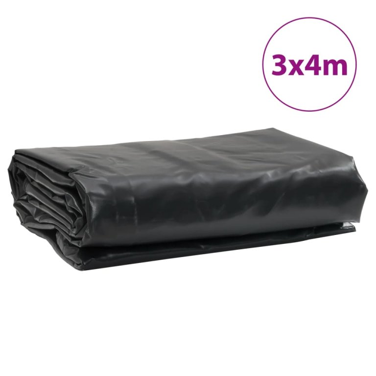 Prelată, antracit, 3x4 m, 650 g/m²