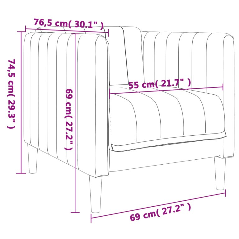 Fotoliu, negru, material textil