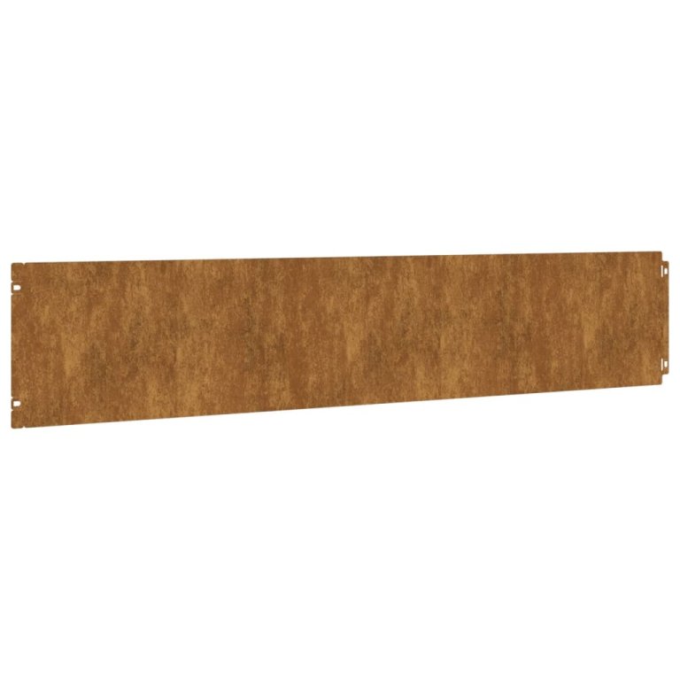 Borduri de gazon 10 buc. 20x103 cm oțel Corten flexibil