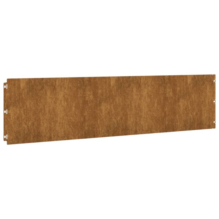 Borduri de gazon 10 buc. 25x103 cm oțel Corten flexibil