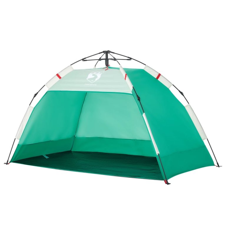 Cort camping 2 persoane verde marin impermeabil setare rapidă