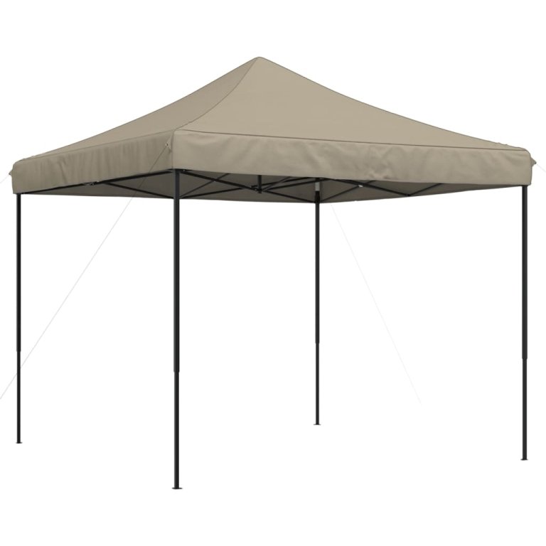 Cort de petrecere pliabil Pop-Up, taupe, 292x292x315 cm