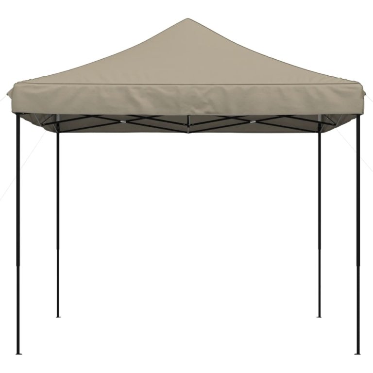 Cort de petrecere pliabil Pop-Up, taupe, 292x292x315 cm