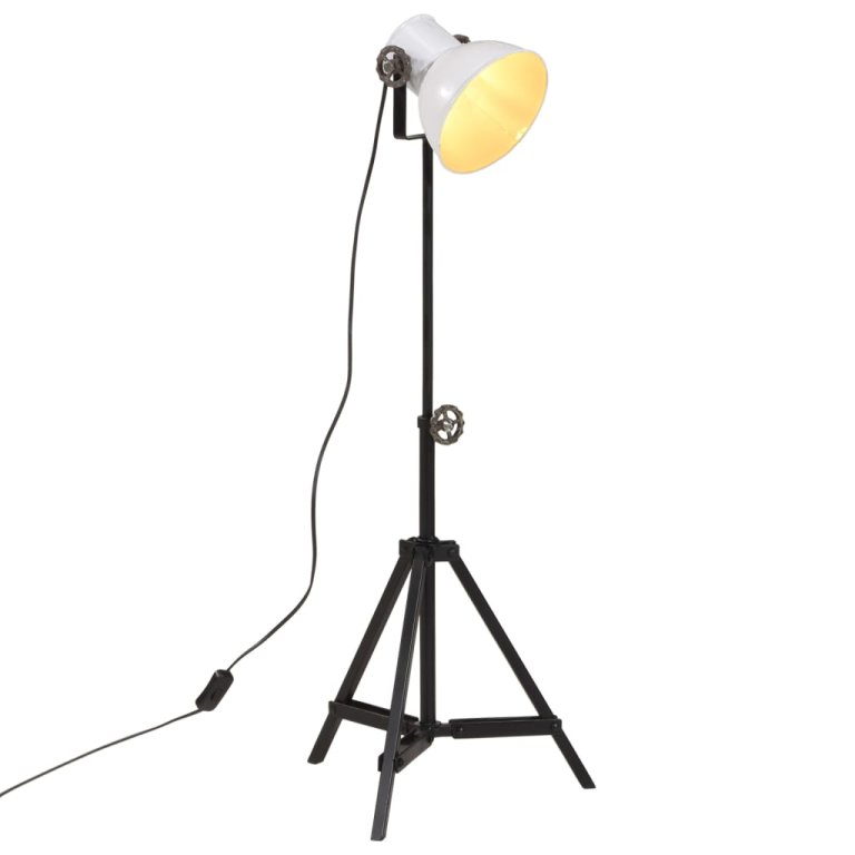 Lampă de podea 25 W, alb, 35x35x65/95 cm, E27