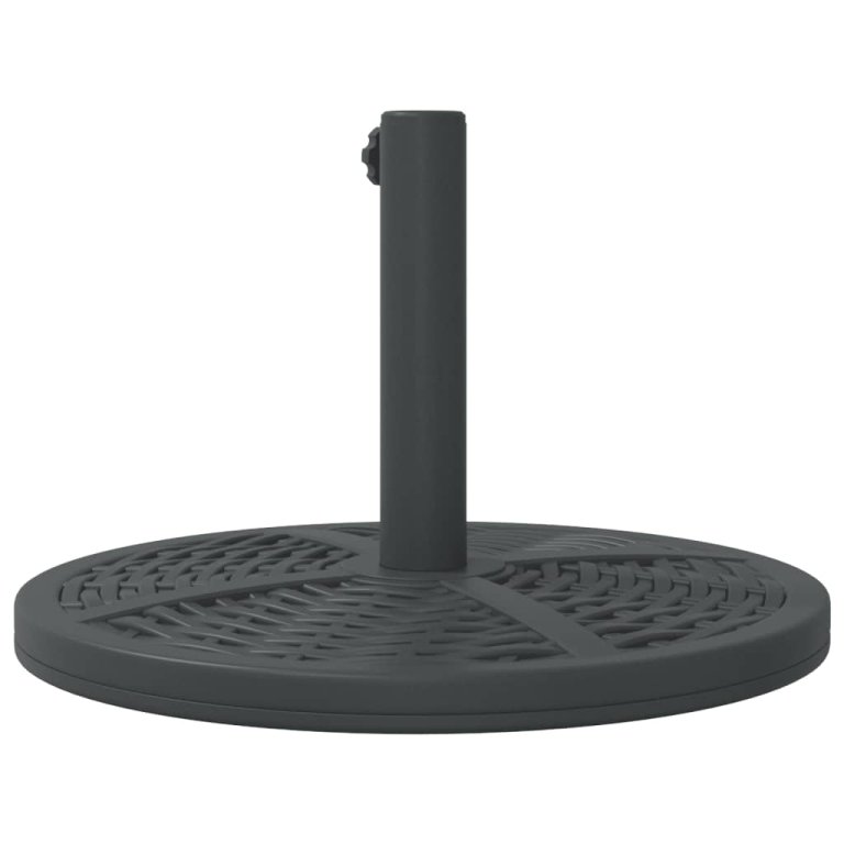 Suport umbrelă pentru stâlpi Ø38 / 48 mm, 12 kg, rotund