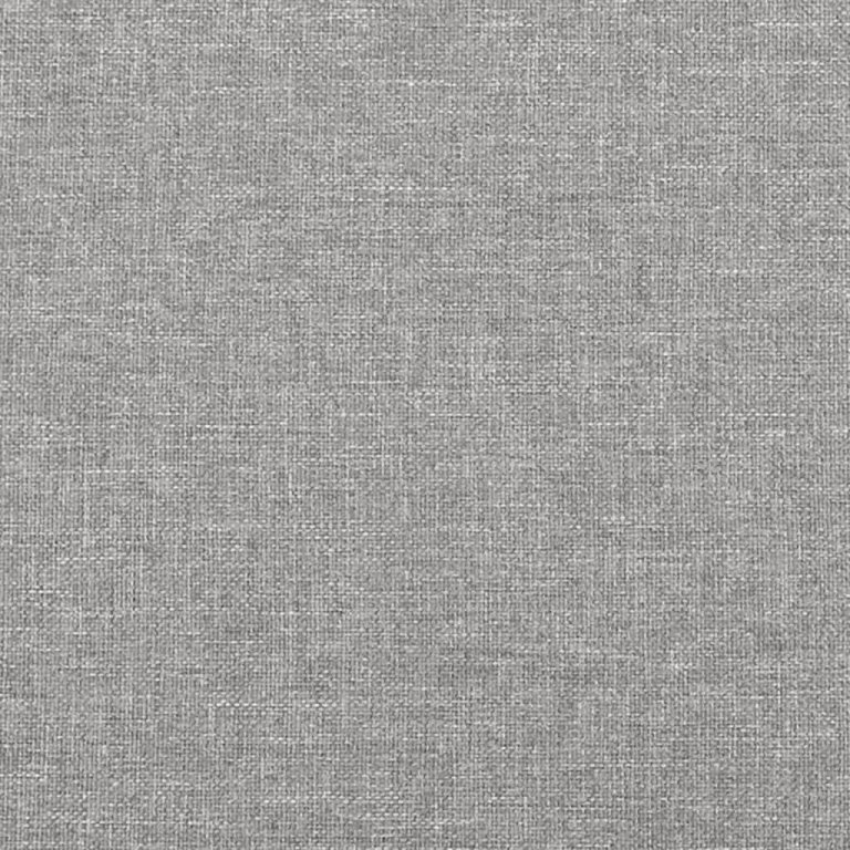 Tăblie de pat cu aripioare gri deschis 163x23x118/128 cm textil