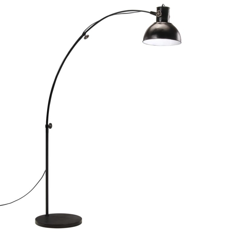 Lampă de podea 25 W, negru, 150 cm, E27