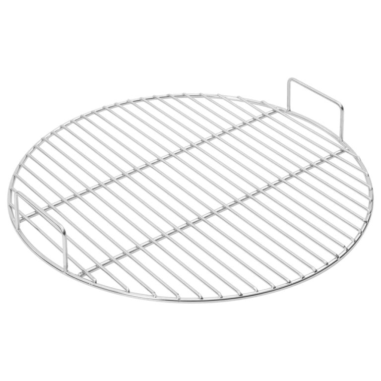 Grill de grătar cu mânere, rotund, Ø44,5 cm oțel inoxidabil 304