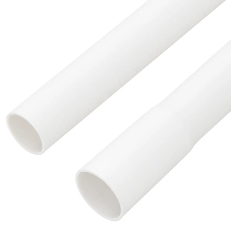 Șine de cabluri cu cleme, Ø25 mm, 10 m, PVC