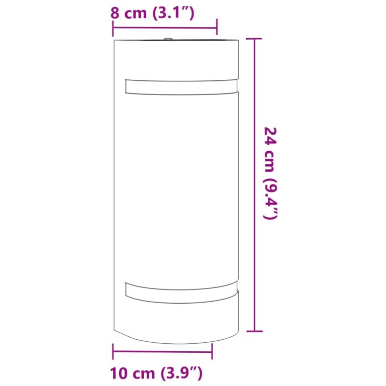 Lampă exterioară de perete, negru, aluminiu turnat sub presiune