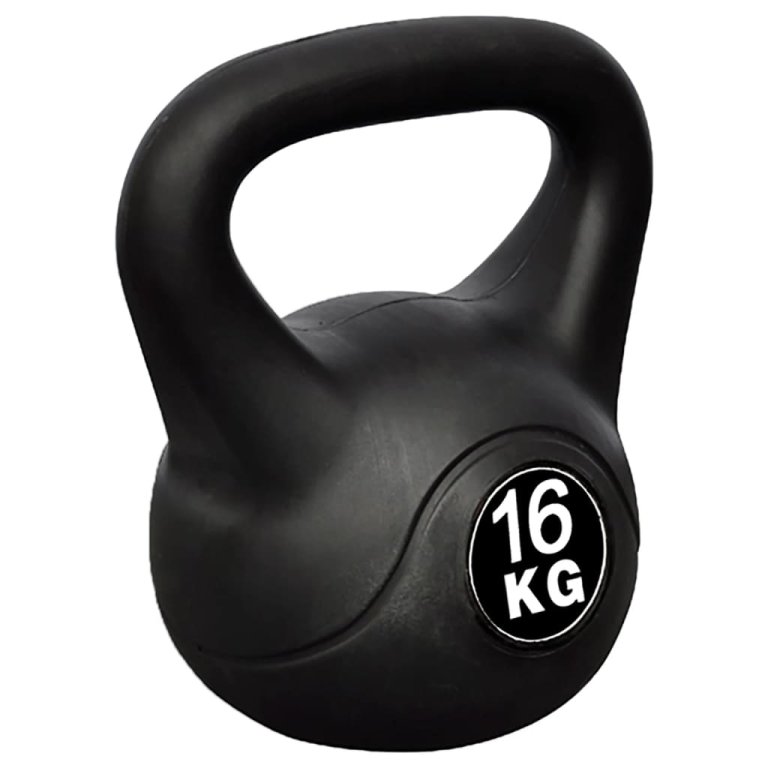 Greutate tip bilă cu mâner Kettlebell, 16 kg