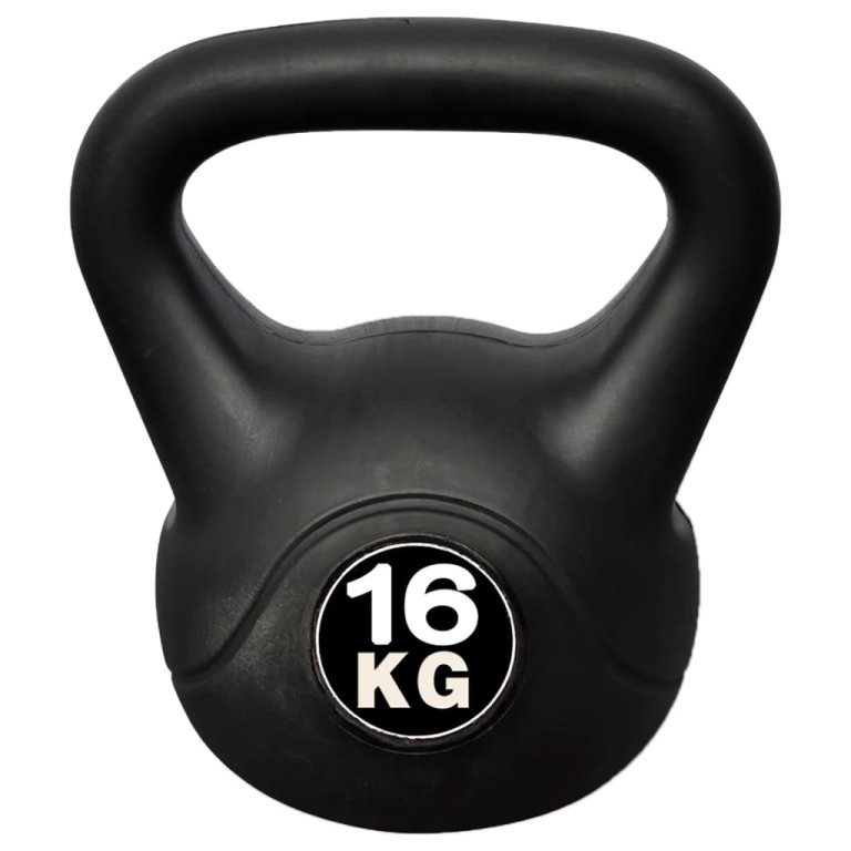 Greutate tip bilă cu mâner Kettlebell, 16 kg