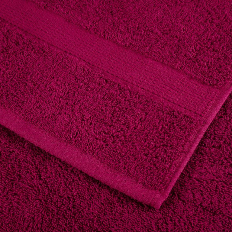 Prosoape mâini premium SOLUND 2 buc bordo 30x30 cm 600gsm