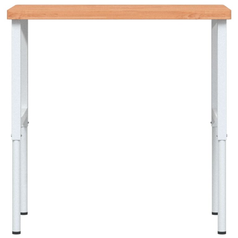 Banc de lucru 100x60x(73-99,5) cm lemn masiv fag dreptunghiular