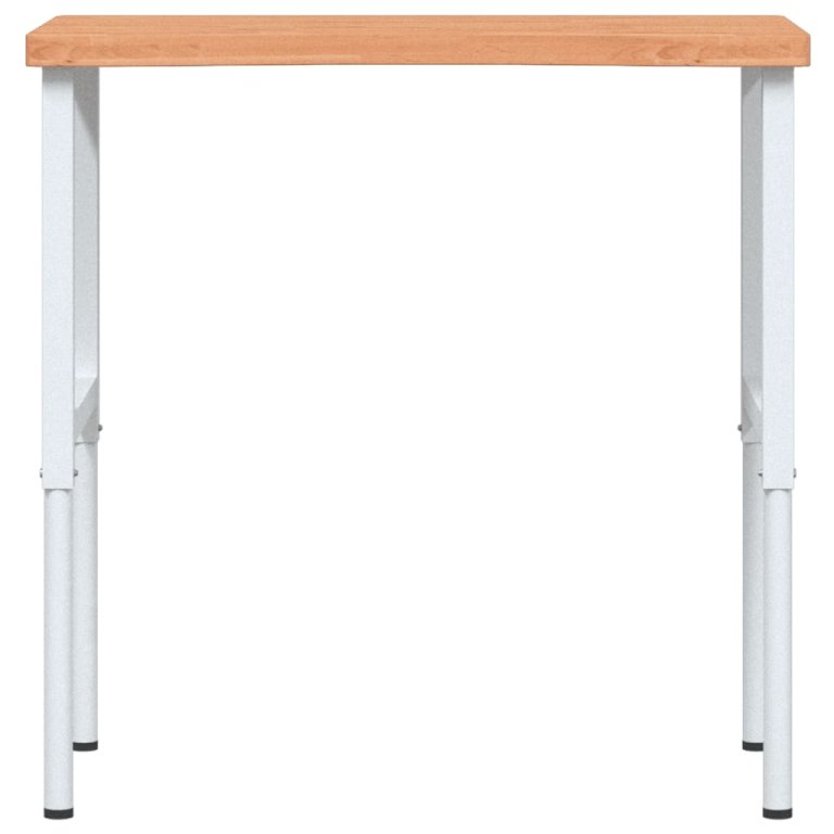 Banc de lucru, 100x(55-60)x(73-99,5) cm, lemn masiv de fag