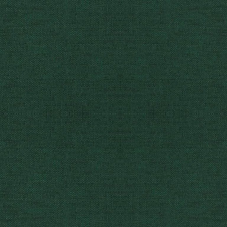 Scaun cu picioare din lemn, verde închis, material textil