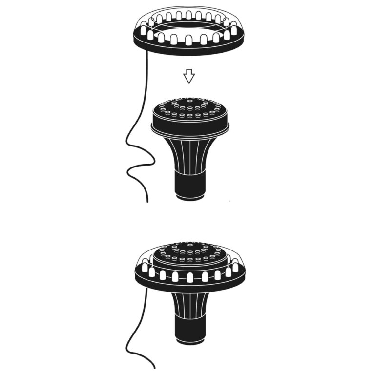 Ubbink Lampă LED cu spot 1