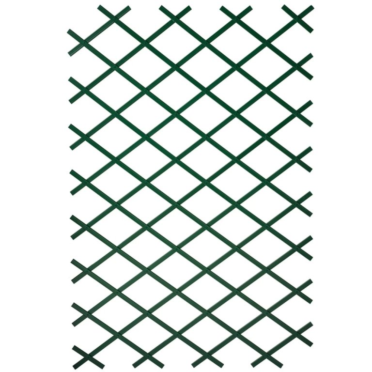 Nature Gard de grădină tip Trellis, 50 x 150 cm PVC, verde, 6040702