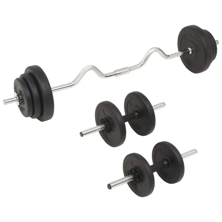 Set de haltere și gantere, 30 kg