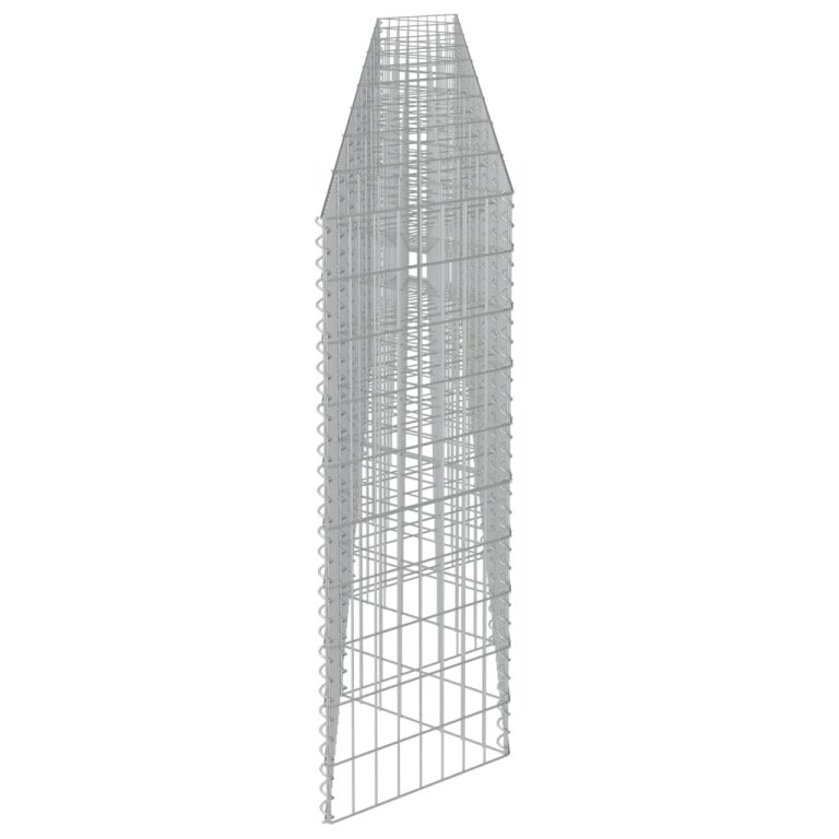 Perete gabion, 630 x 30 x 100 cm, oțel galvanizat