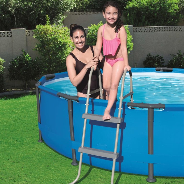 Bestway Scară piscină cu 2 trepte, 84 cm, 58430