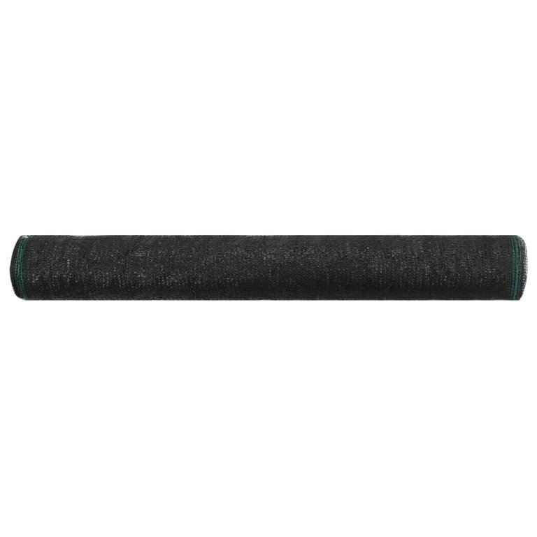 Plasă teren de tenis, negru, 1x100 m, HDPE