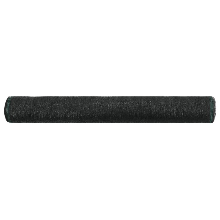 Plasă teren de tenis, negru, 1,2x50 m, HDPE