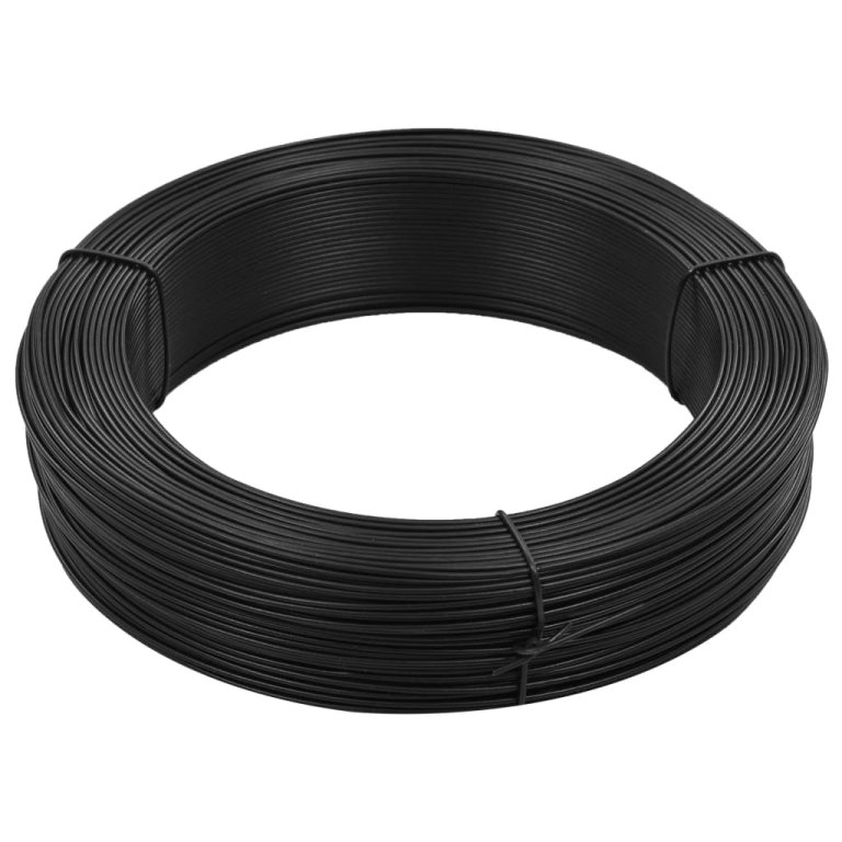 Fir de tensionare pentru gard 250 m 1,6/2,5 mm, antracit, oțel