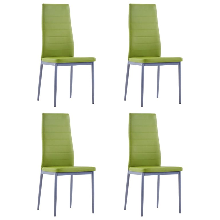 Set mobilier de bucătărie, 5 piese, verde