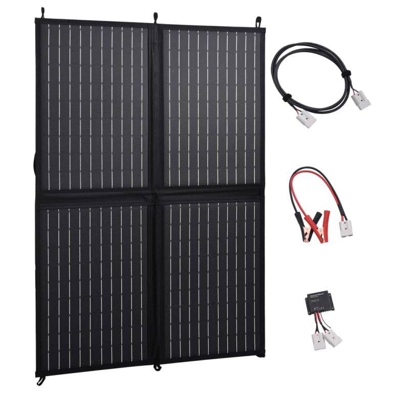 Încărcător panou solar pliabil 100 W 12 V