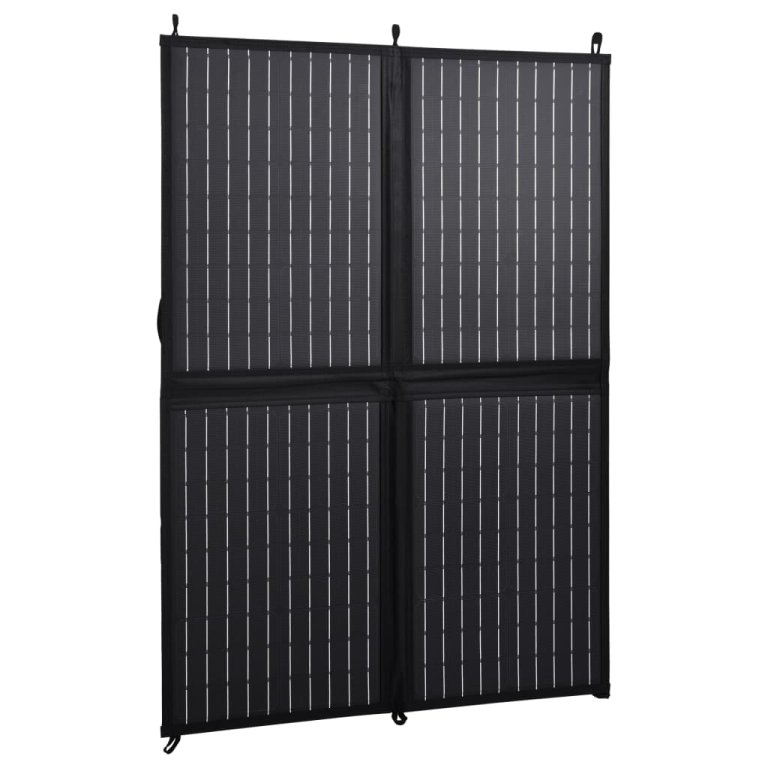 Încărcător panou solar pliabil 100 W 12 V