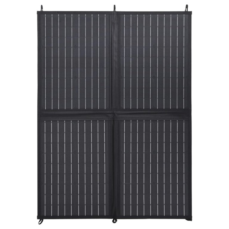 Încărcător panou solar pliabil 100 W 12 V