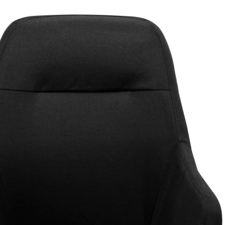 Scaun balansoar, negru, material textil