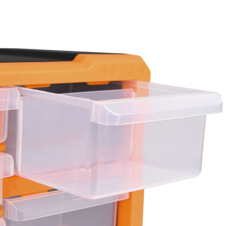 Organizatoare cu 12 sertare, 2 buc., 26,5 x 16 x 26 cm