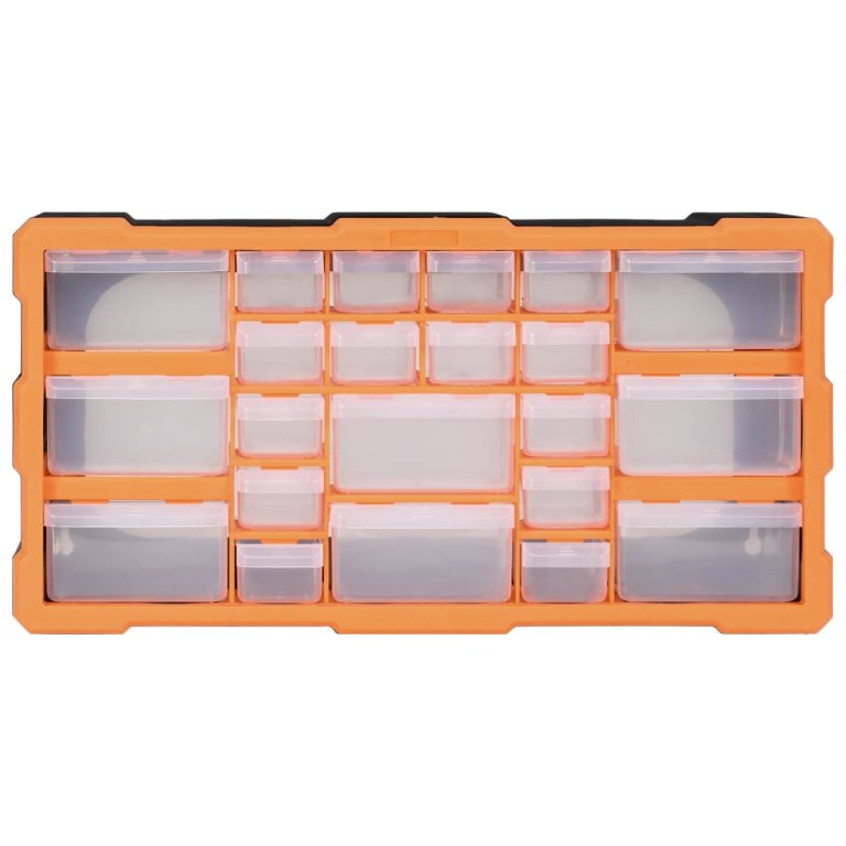 Organizator cu 22 de sertare, 49 x 16 x 25,5 cm