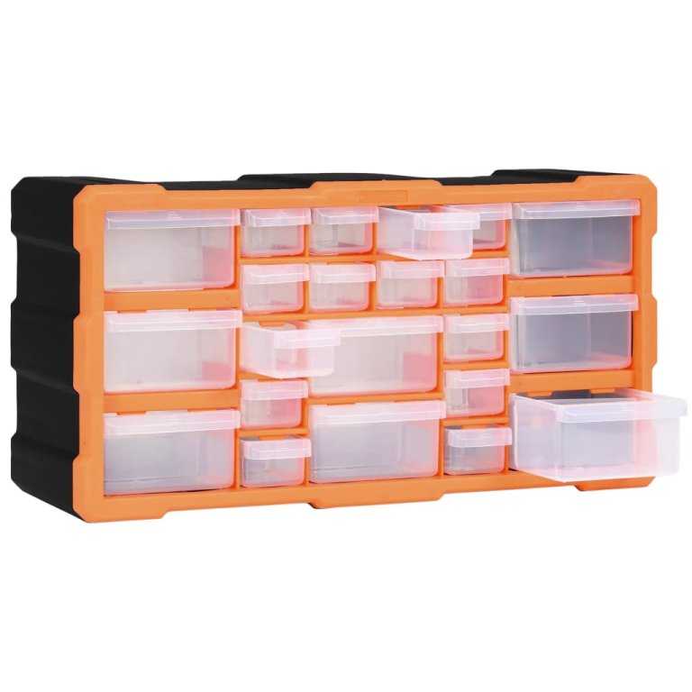 Organizator cu 22 de sertare, 49 x 16 x 25,5 cm