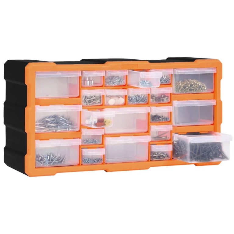 Organizator cu 22 de sertare, 49 x 16 x 25,5 cm