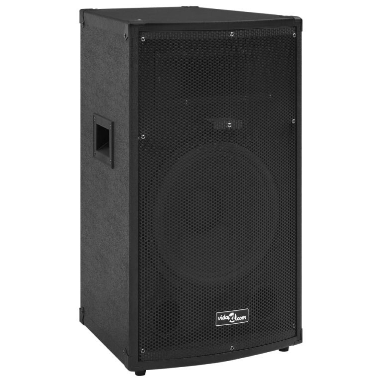 Boxă Hifi de scenă profesională pasivă negru 37x37x64cm 1000 W