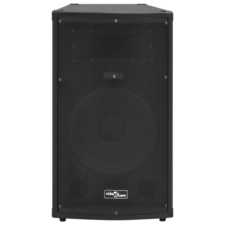 Boxă Hifi de scenă profesională pasivă negru 37x37x64cm 1000 W