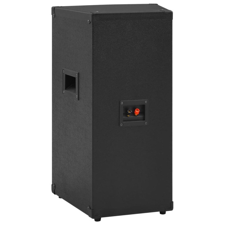 Boxă Hifi de scenă profesională pasivă negru 37x37x64cm 1000 W