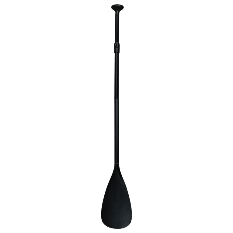 Set de placă SUP gonflabilă, negru, 305x76x15 cm