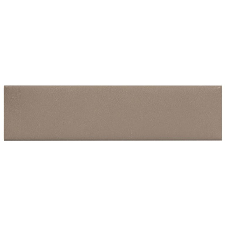 Panouri perete 12 buc. cappuccino 60x15 cm piele eco 1,08 m²