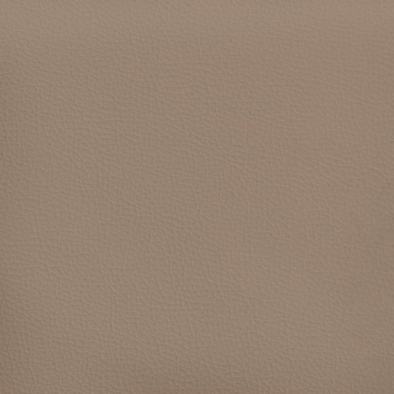 Panouri perete 12 buc. cappuccino 60x15 cm piele eco 1,08 m²