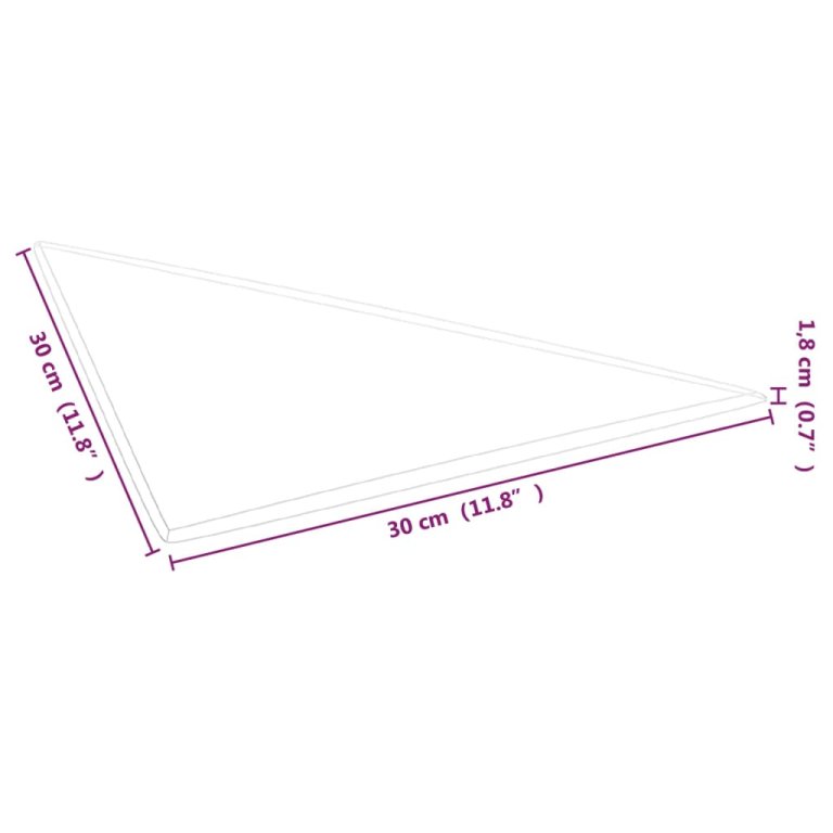 Panouri de perete 12 buc. gri închis, 30x30 cm catifea 0,54 m²