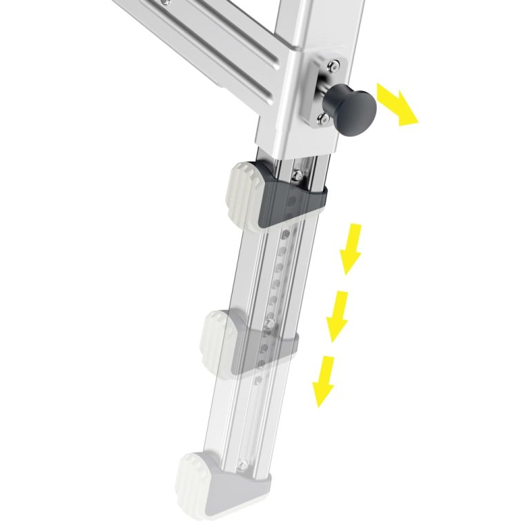 Hailo Platformă de scară TP1, aluminiu