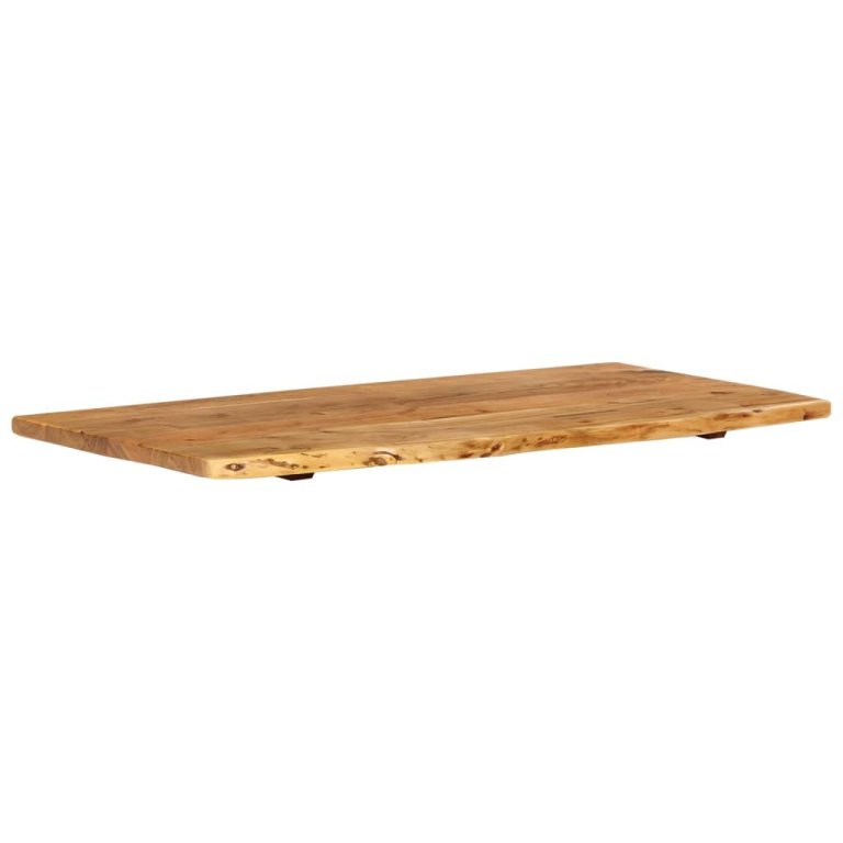 Blat lavoar de baie, 100x52x2,5 cm, lemn masiv de acacia